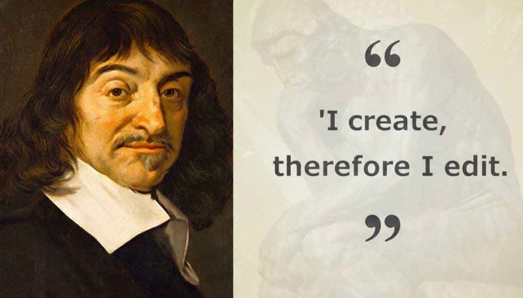 Real quote from Descartes