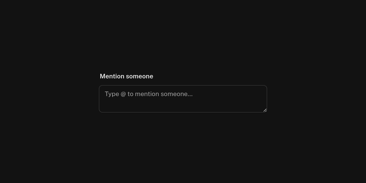 Preview of mention