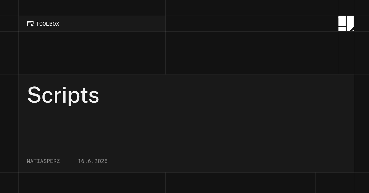 Scripts | JOYCO Hub